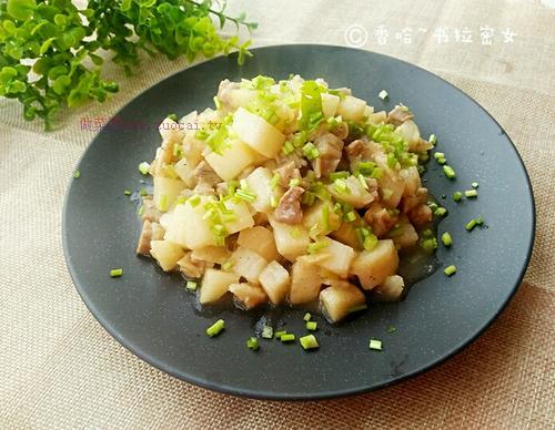 羊肉山药丁的做法