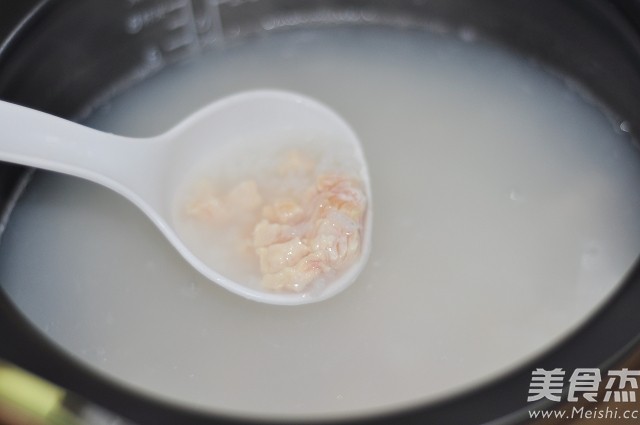 三色鸡肉粥的做法