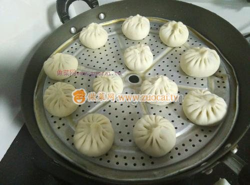 萝卜肉馅包的做法