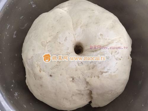 开口笑紫薯包的做法