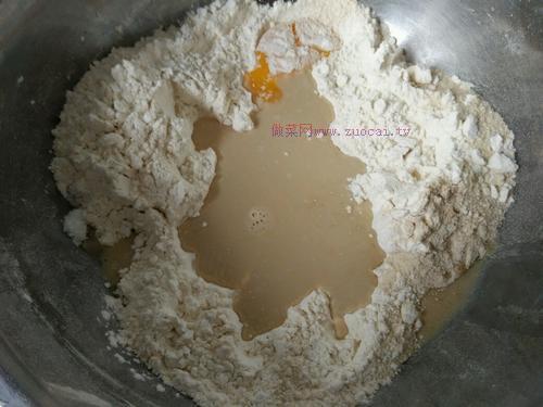 全麦小面包（豆沙馅）的做法