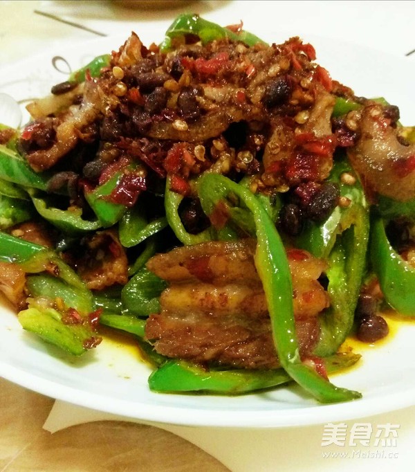 糟辣豆豉回锅肉的做法
