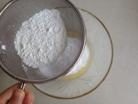 橙味糯米戚风蛋糕的做法步骤4