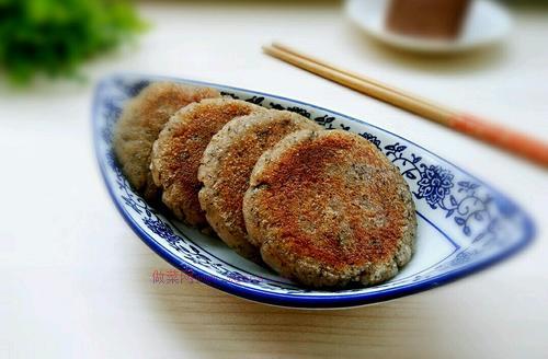 黑豆渣饼的做法