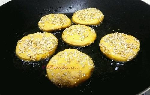 香煎南瓜饼的做法