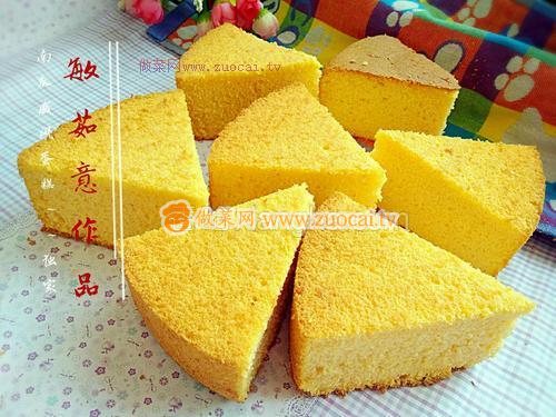 南瓜戚风蛋糕的做法