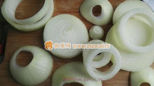 香炸洋葱圈的做法