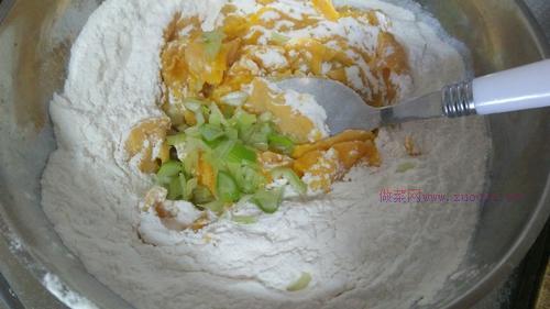 香葱南瓜饼的做法