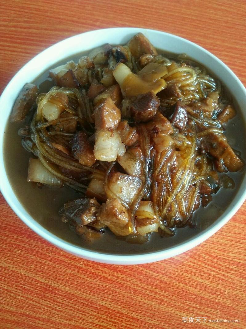 红烧肉粉条