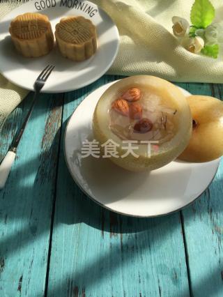 润喉雪梨盅的做法步骤：7