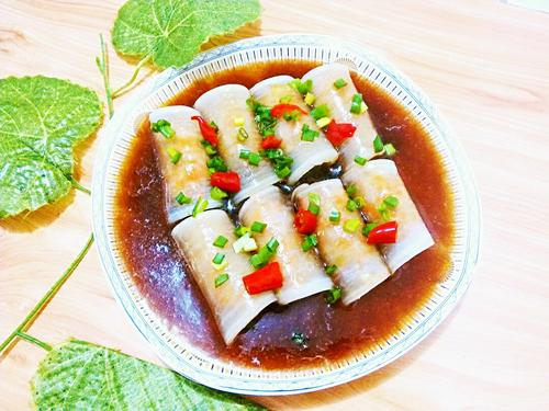 白萝卜肉卷的做法