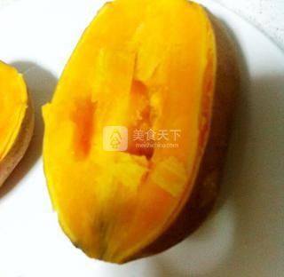 奶酪培根红薯焗蛋的做法步骤：1