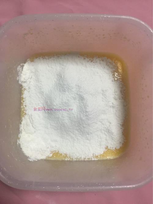 桂花版戚风蛋糕的做法