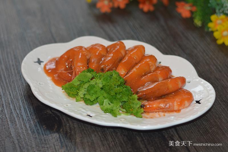 番茄酱大虾