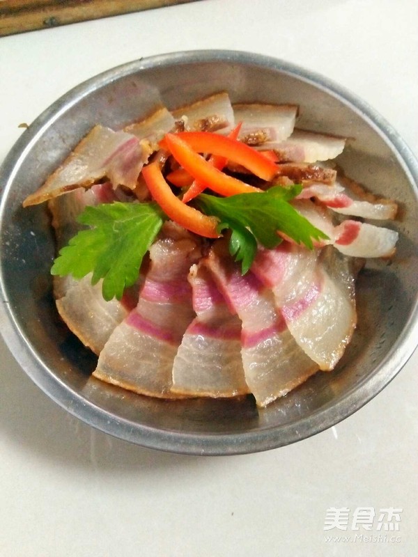 蒸腊肉的做法