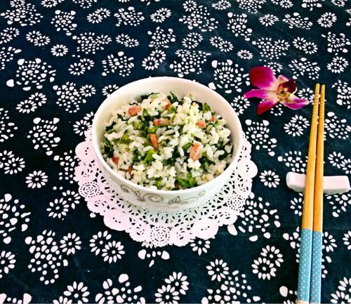 香肠菜饭的做法