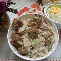 葱香排骨焖饭的做法图解9