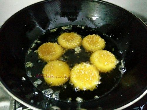 油炸南瓜饼的做法