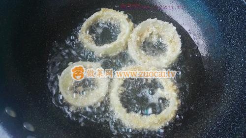 香炸洋葱圈的做法