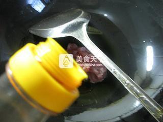 咖喱里脊肉豆腐的做法步骤：4
