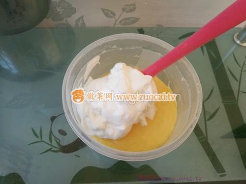 6寸戚风蛋糕的做法