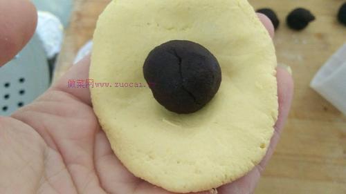 南瓜豆沙馅饼的做法