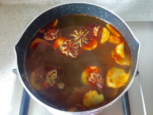 番茄牛肉线粉的做法