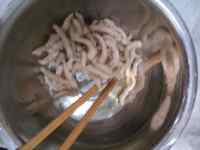 白萝卜肉丝的做法步骤5