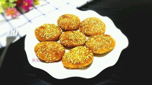 香煎南瓜饼的做法
