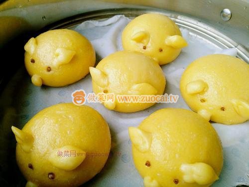  南瓜小猪猪的做法