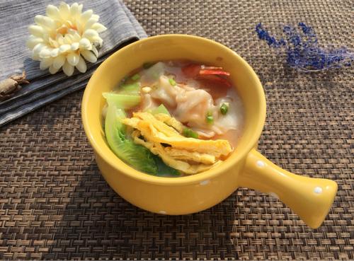 虾仁馅儿馄饨的做法