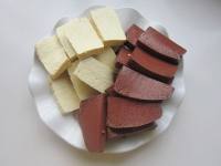 白菜炖黑白豆腐的做法步骤3