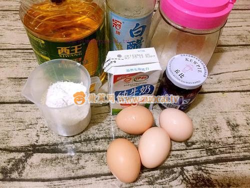 蓝莓蛋糕卷的做法