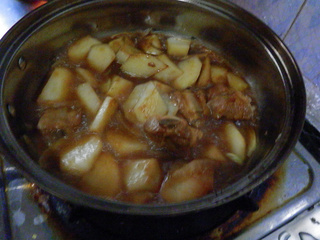 排骨烧土豆