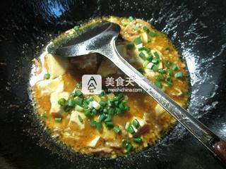 咖喱里脊肉豆腐的做法步骤：9