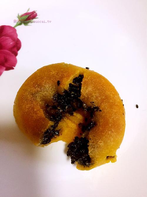 南瓜糯米芝麻饼的做法