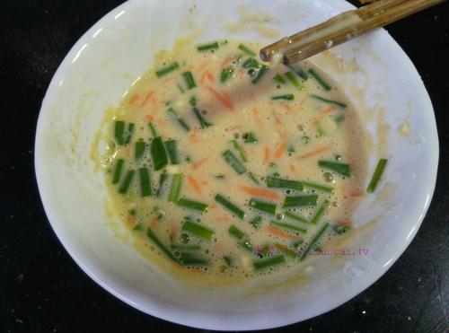 爱心鸡蛋饼的做法