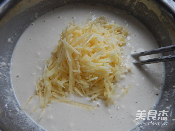 土豆丝煎饼的做法