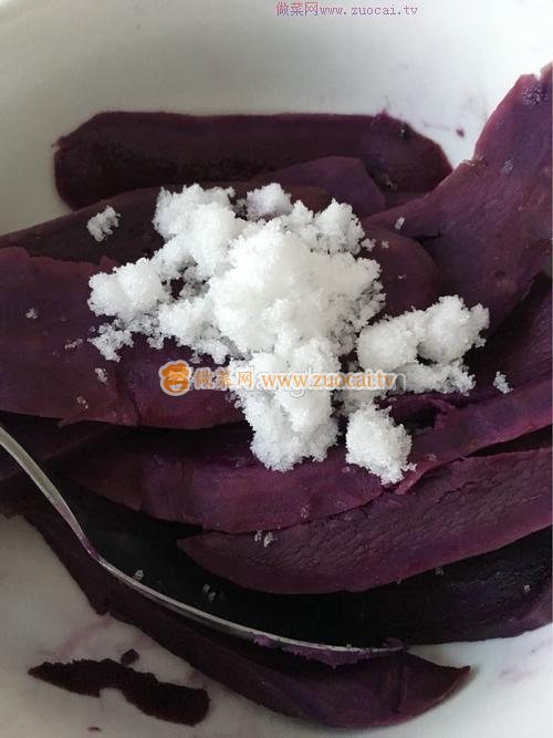 Q弹紫薯雪丽糍的做法