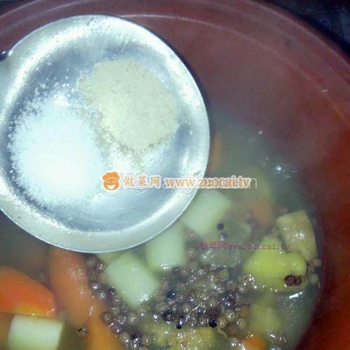 萝卜清炖羊肉的做法