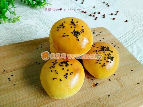  南瓜爆浆红糖烤饼的做法