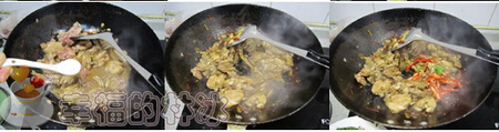 辣炒田鸡步骤7-9