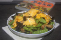 五花肉炒油豆角的做法步骤8