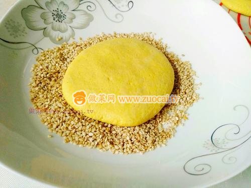  炸南瓜黍子饼的做法