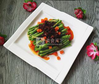 嘎嘎多牦牛肉酱豇豆的做法步骤：11