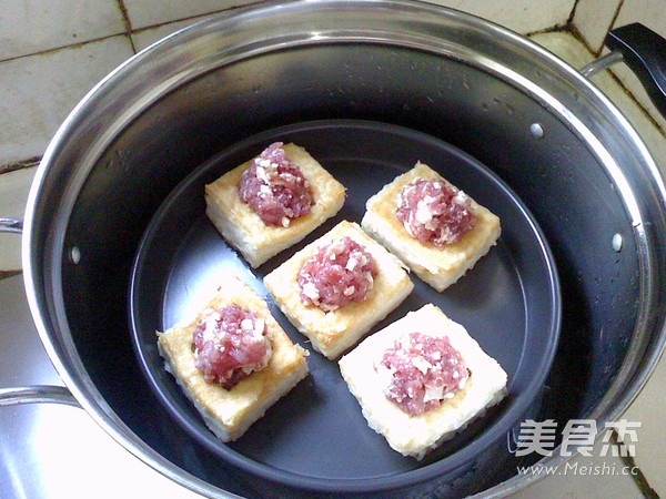 蒸酿豆腐的做法