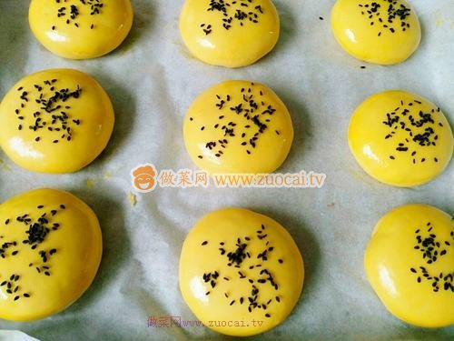  南瓜爆浆红糖烤饼的做法