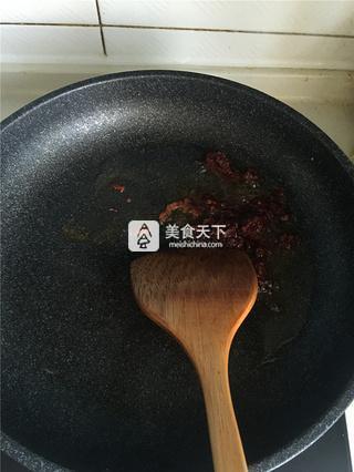 干煸有机菜花的做法步骤:4