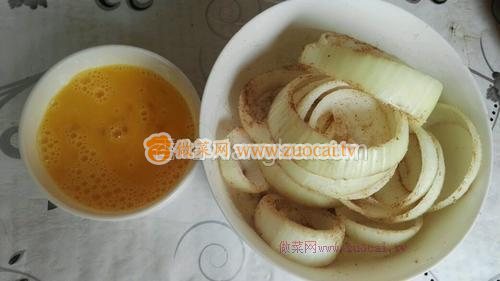 香炸洋葱圈的做法