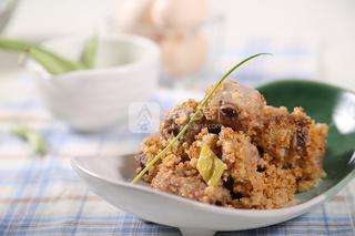 粉蒸排骨—捷赛私房菜的做法步骤：4